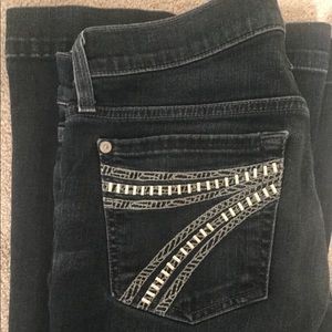 7 for all Mankind Dojo Jeans EUC